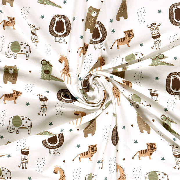 Jersey fabric printed 