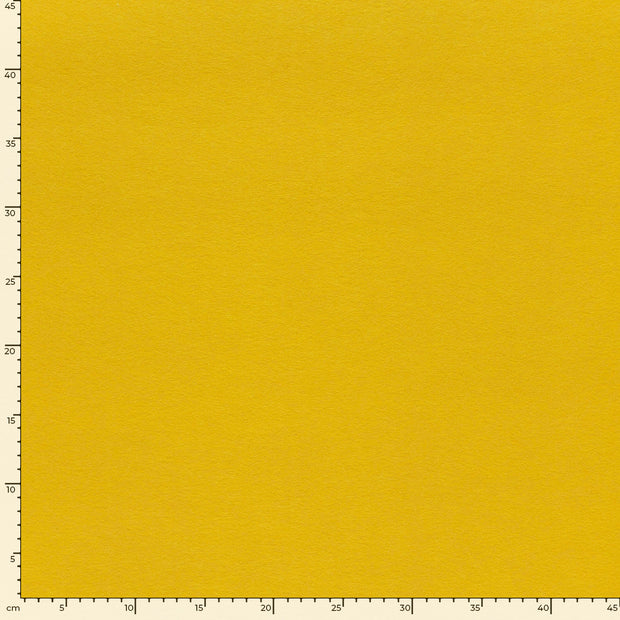 Felt fabric Unicolour Yellow