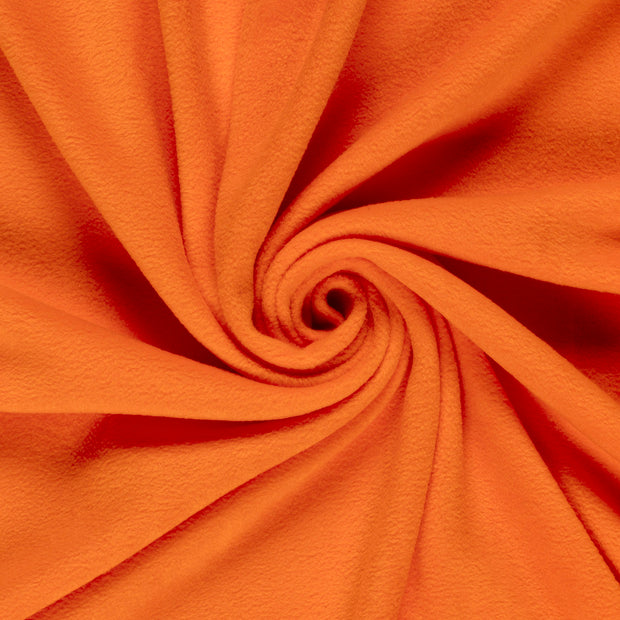 Polar Fleece fabrik Orange gebürstet 