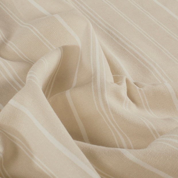 Semi-linen fabric Unicolour Beige