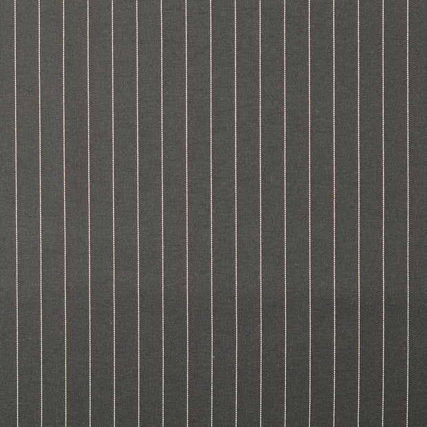 Punta di Roma fabric Stripes Black