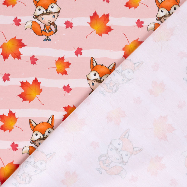 French Terry fabric Flowers digital printed 