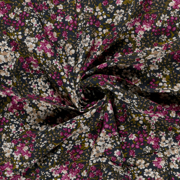 Viscose Poplin fabric printed 