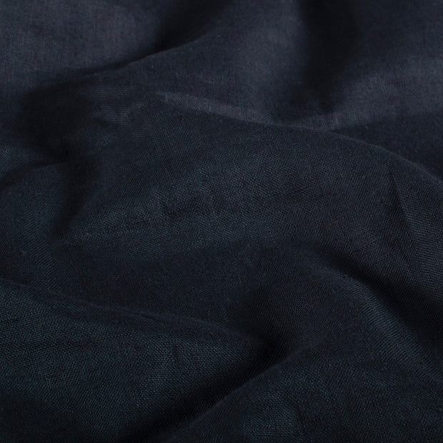 Linen fabric Unicolour Indigo