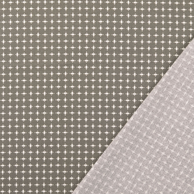 Cretonne fabric Grey 