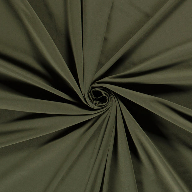 Jersey fabrik Khaki-Grün 