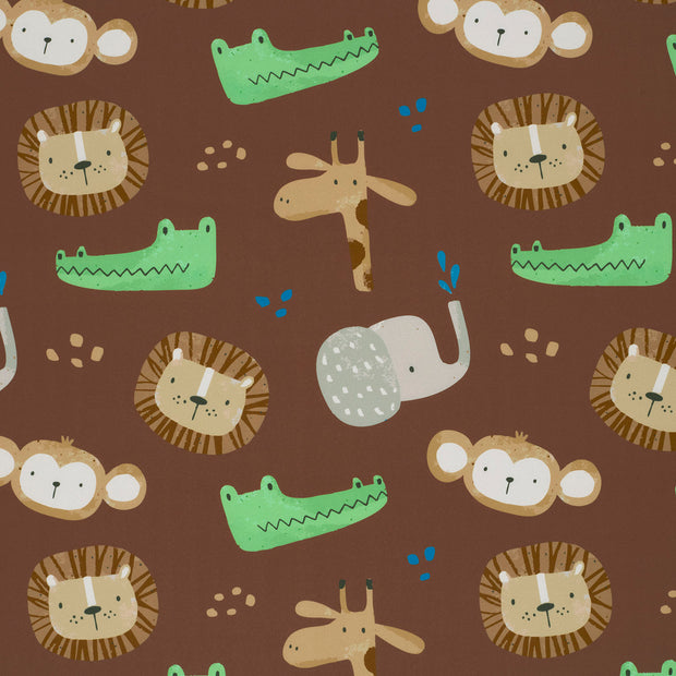 Softshell fabric Brown soft 