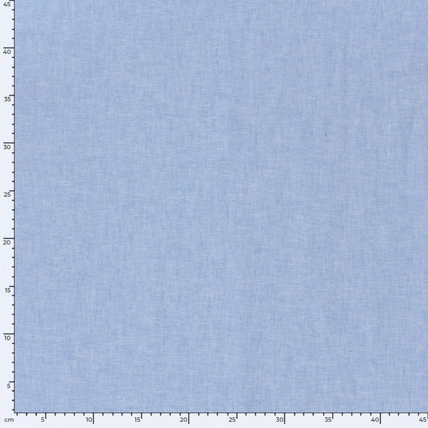 Chambré fabric Melange Baby Blue