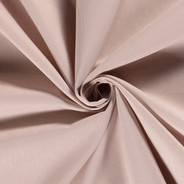 Cretonne fabric Unicolour Old Pink