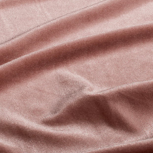 Velvet fabric Unicolour Light Pink