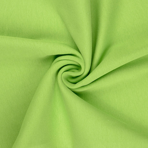 Heavy Knit fabric Apple Green 