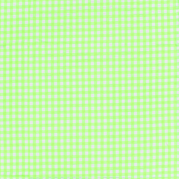 Cotton Poplin fabric Neon Green 