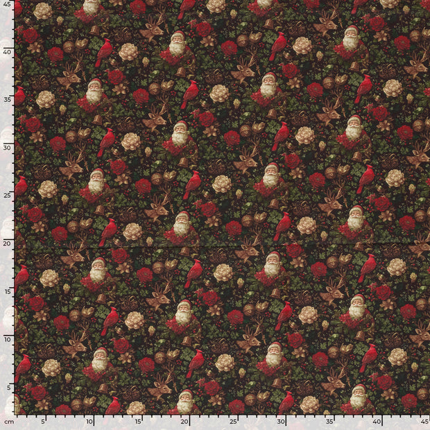 Cotton Poplin fabric Christmas 