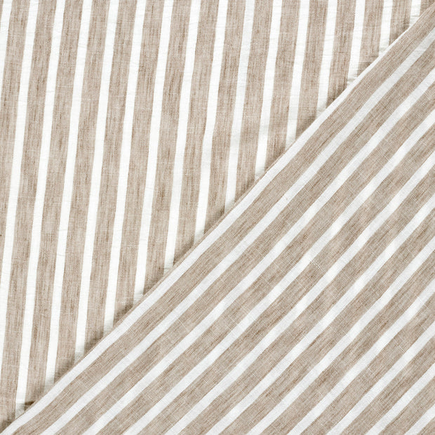 Woven Polyester fabric Stripes printed 