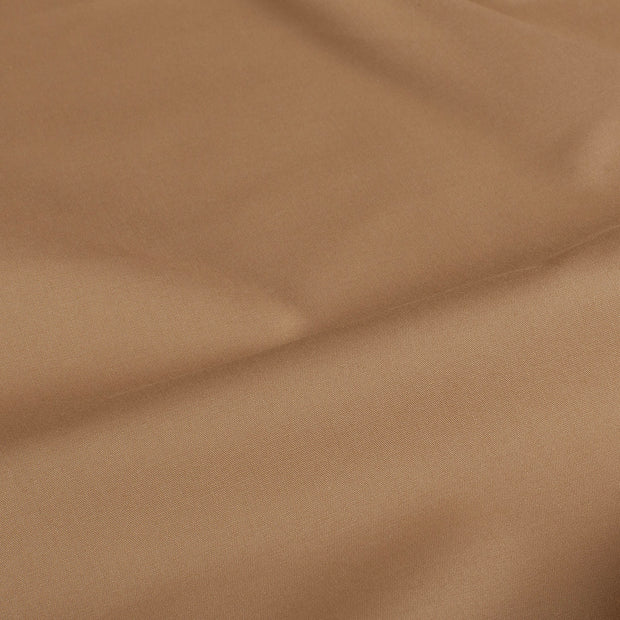 Cotton Poplin fabric Unicolour Camel