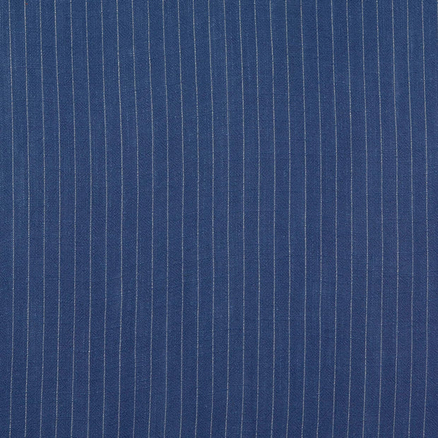 CV Leinen fabrik Streifen Jeansblau