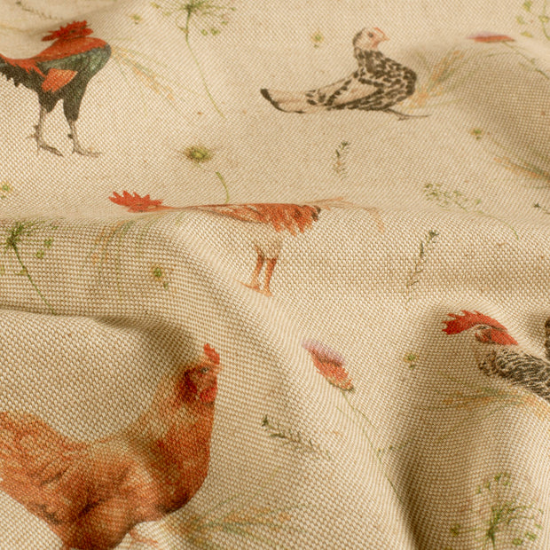 Linen Look fabric Chicken Beige