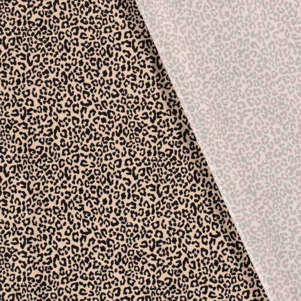 Jersey fabric Panther printed 