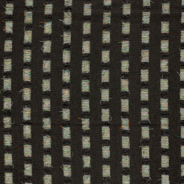 Denim fabric Black matte 