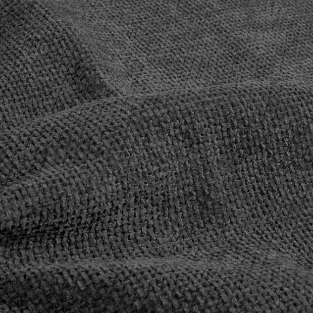 Chenille fabric Unicolour Dark Grey