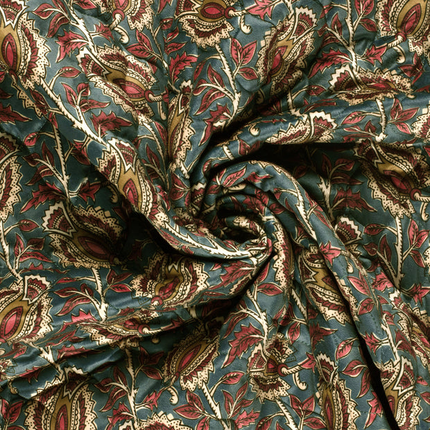 Velvet fabric printed 