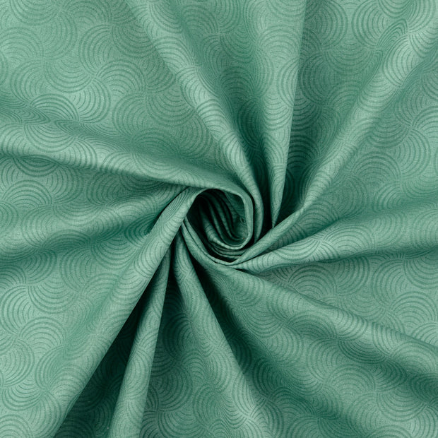 Katoen Poplin stof Mint 