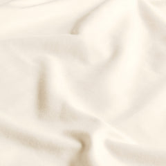 Cotton Jersey GOTS organic Unicolour Off White