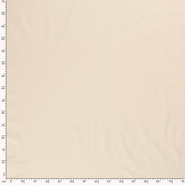 Cretonne fabric Unicolour Off White