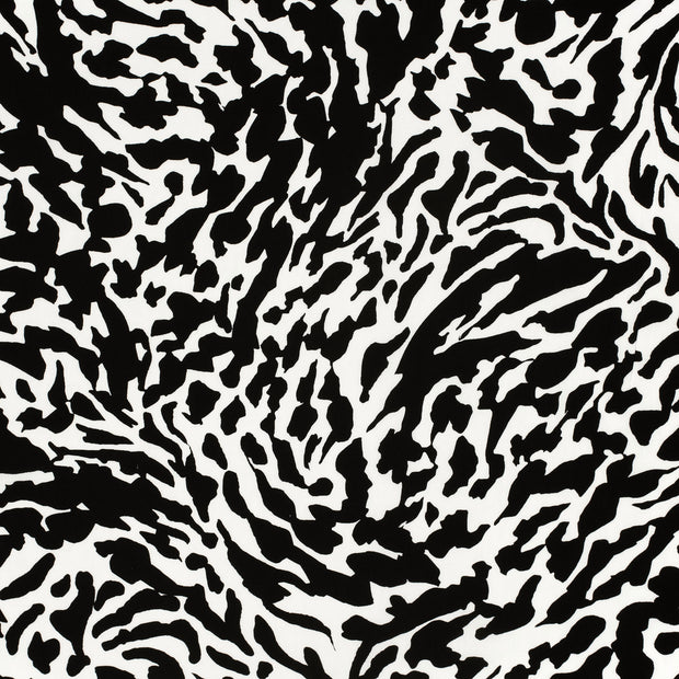 Bamboo Poplin fabric Off White matte 