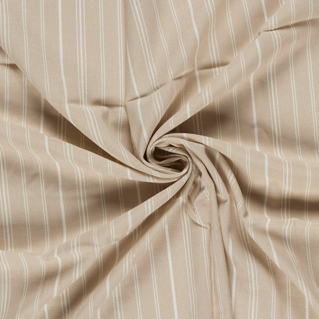 Semi-linen fabric Beige 