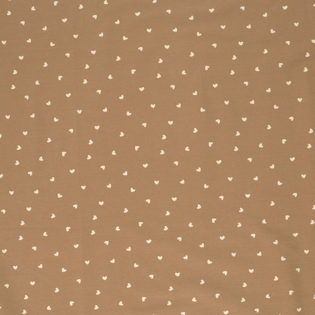 French Terry geraut fabrik Beige 
