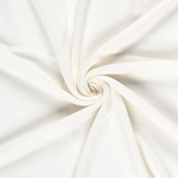 Heavy Knit fabric Off White 