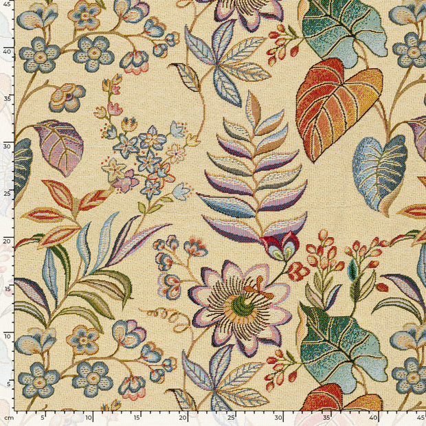 Gobelin fabric Flowers jacquard 
