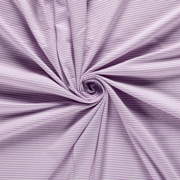 Cotton Jersey Yarn Dyed fabric Lila 