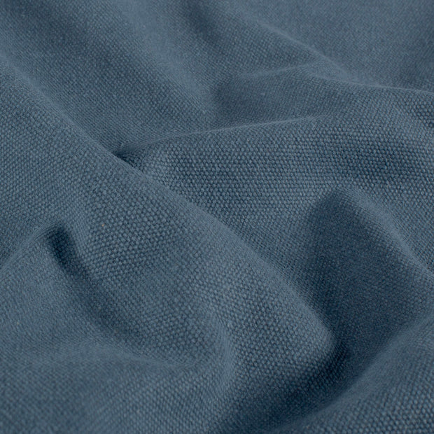 Canvas fabric Unicolour Steel Blue