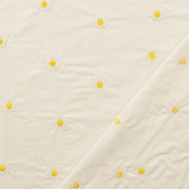 Cotton Poplin fabric White 