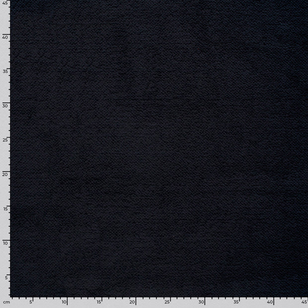 Sherpa Fleece fabric Unicolour Navy