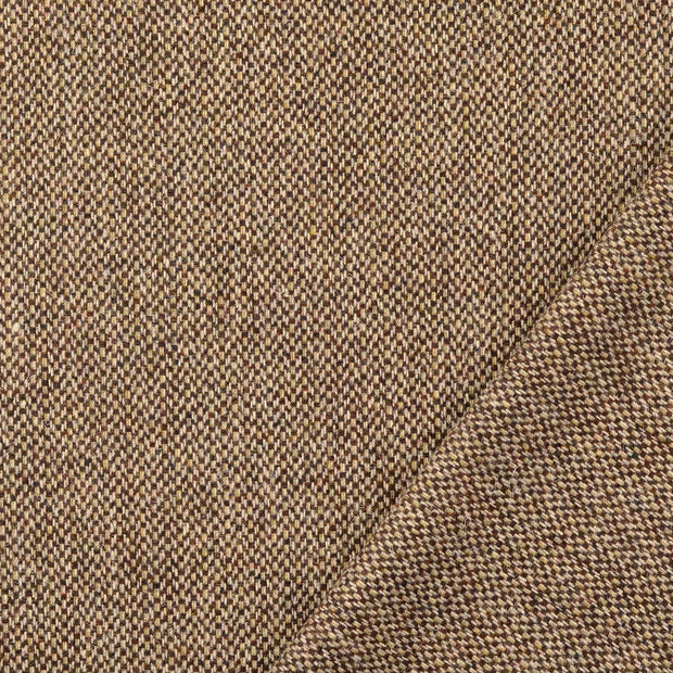 Tweed fabric Brown 