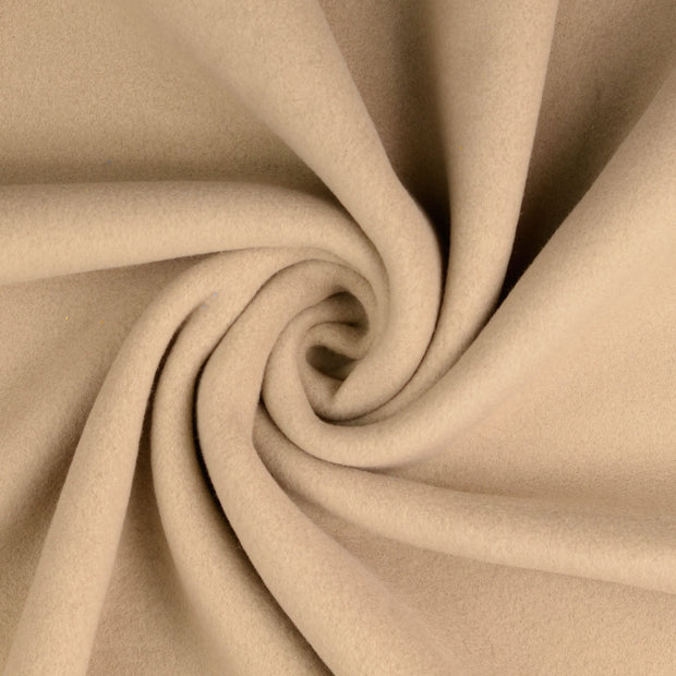 Fleece fabric Beige 