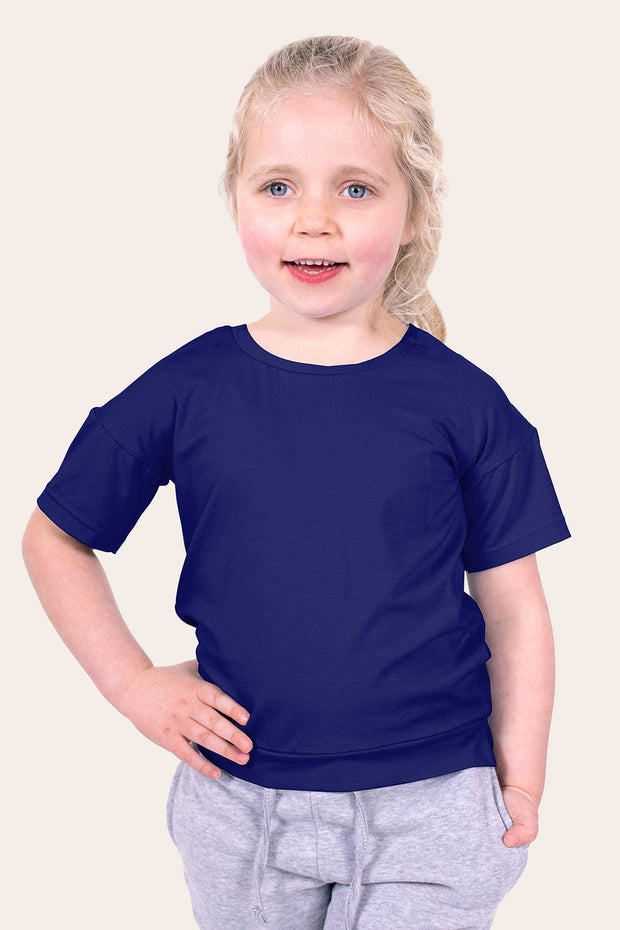 Jersey fabric Unicolour Cobalt
