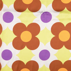 Satin printed Flowers Multicolor