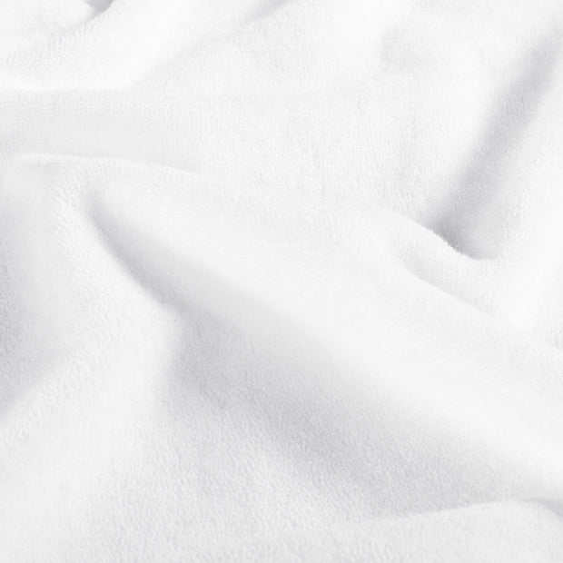 Stretch terry fabric Unicolour Optical White