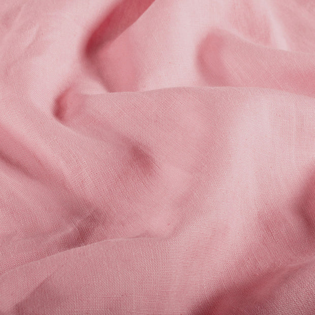 Linen fabric Unicolour Light Pink