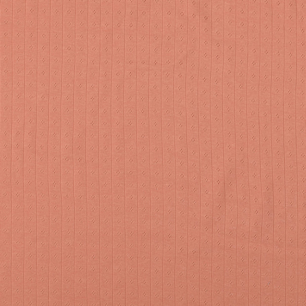 Knitted fabric Unicolour Old Pink