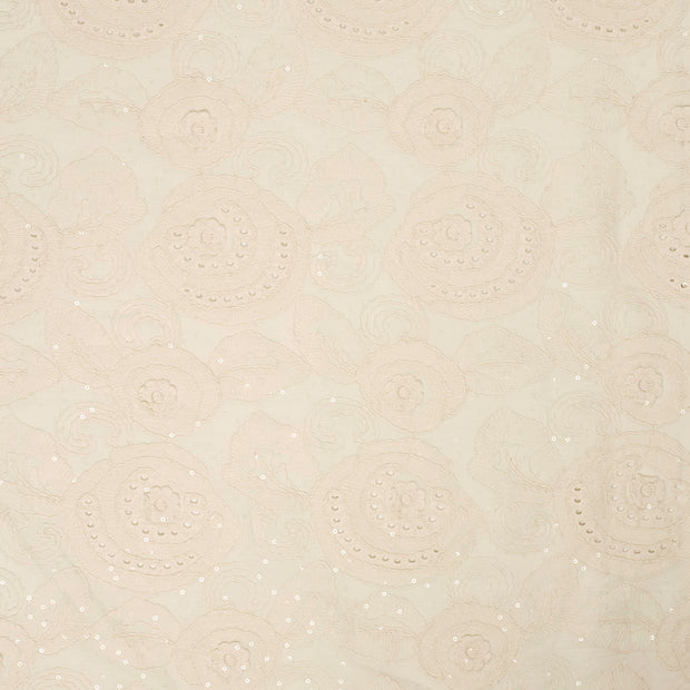  tissu Blanc cassé mat 
