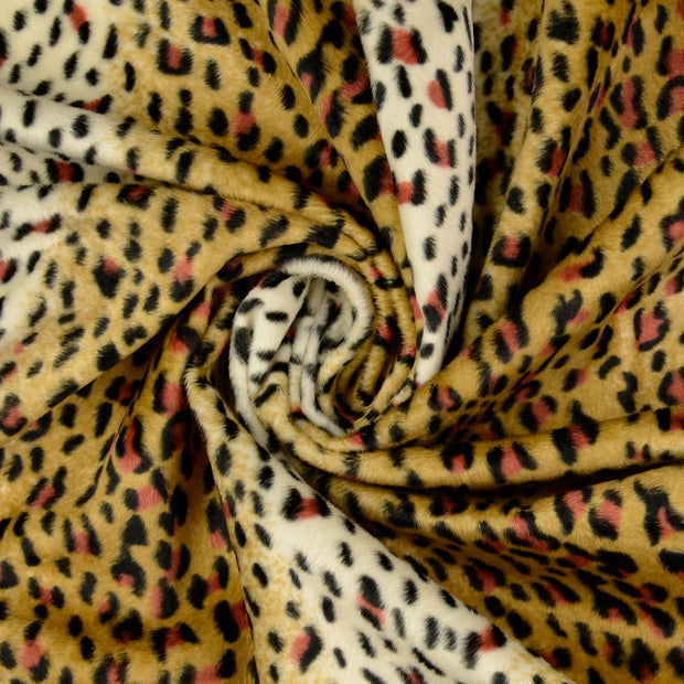 Fake Fur fabric Beige 