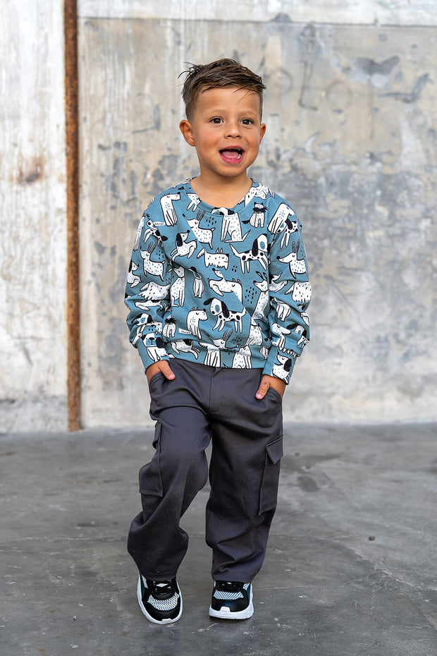 Twill Stretch fabrik Uni Dunkelgrau