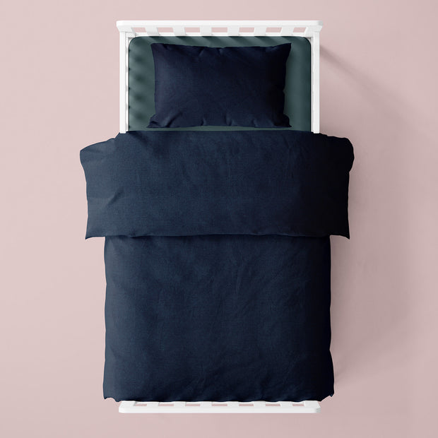 Cretonne fabric Unicolour Navy