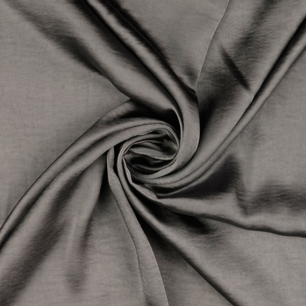 Satin fabric Grey 
