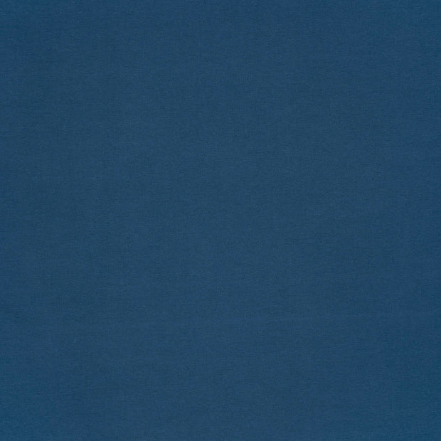 French Terry GOTS fabrik Stahlblau matt 
